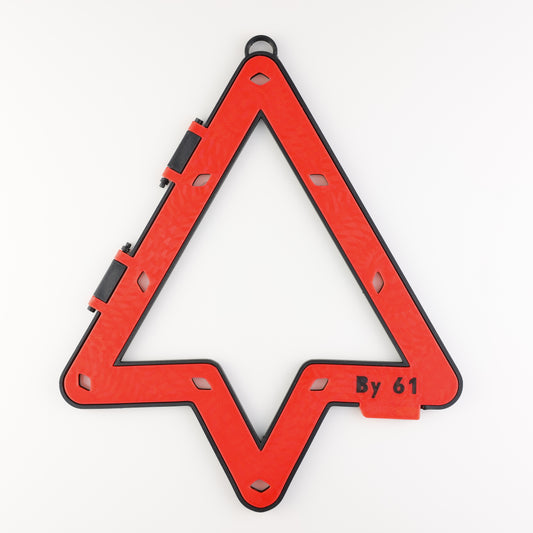 Magnetic Hinge Case (Magic Rack 9/10, Red)