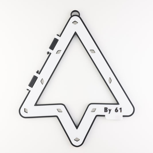 Magnetic Hinge Case (Magic Rack 9/10, White)