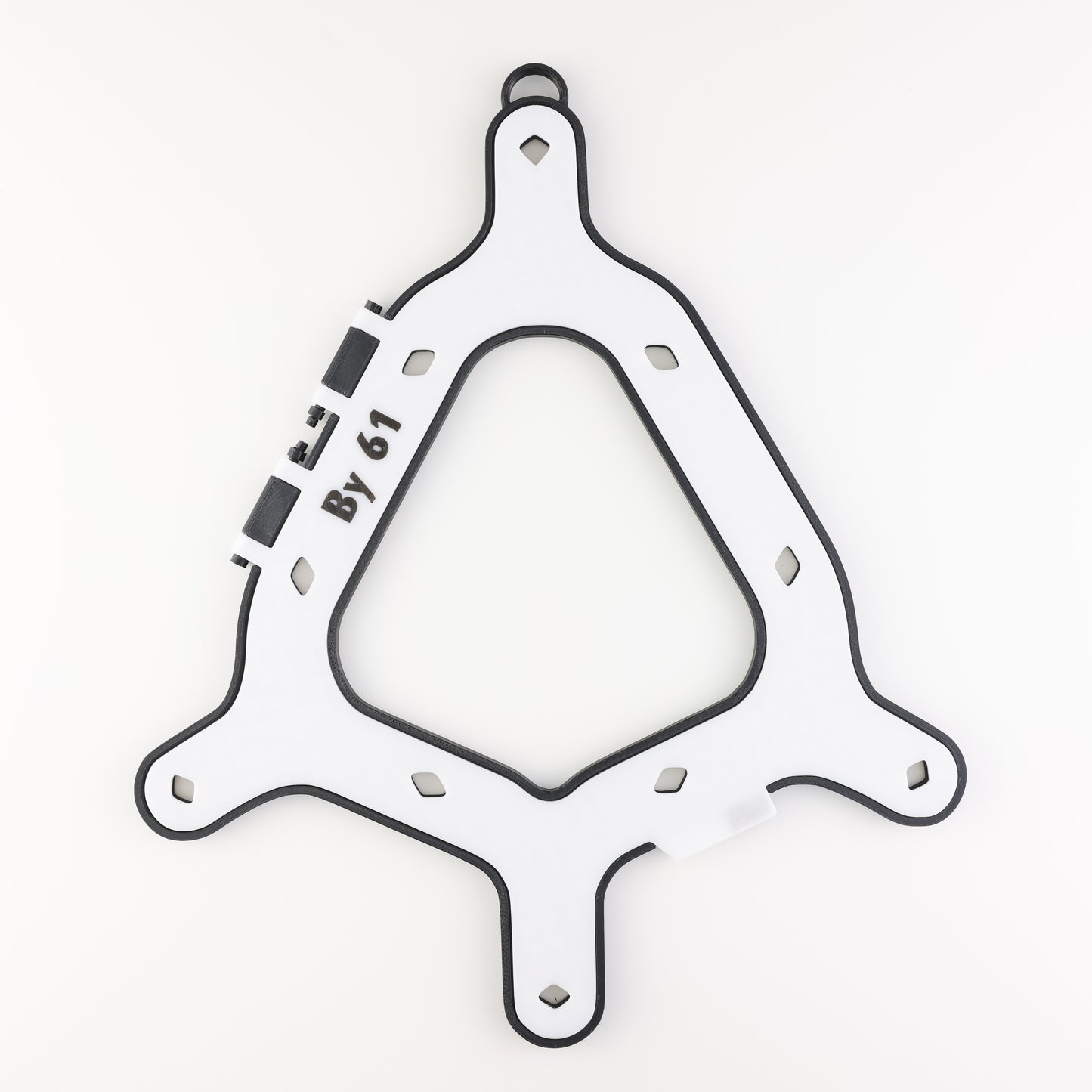 Magnetic Hinge Case (Turtle Rack 2, White)