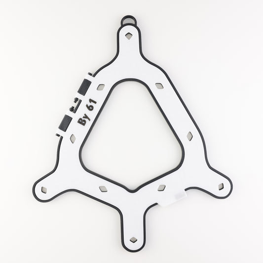 Magnetic Hinge Case (Turtle Rack 2, White)